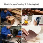 P40–P1000 Sandpaper Roll Set 100mm(approx. 4inch), 5 Rolls - Image 7