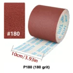 P180 Sandpaper Roll 100mm × 5m