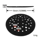 5 Inch 44-Hole Sanding Pad Protector Hook and Loop Cushion Pad - Image 4