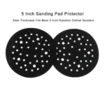 5 Inch 44-Hole Sanding Pad Protector Hook and Loop Cushion Pad