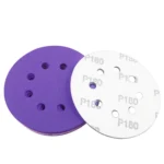 5 Inch 8 Hole Ceramic Hook & Loop Sanding Discs 50 Pack - Image 4