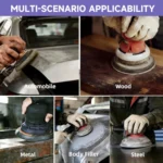 5 Inch 8 Hole Ceramic Hook & Loop Sanding Discs 50 Pack - Image 8