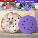 5 Inch 8 Hole Ceramic Hook & Loop Sanding Discs 50 Pack - Image 6