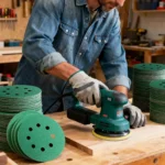 5 Inch 8 Hole Hook and Loop Sanding Discs 50 Pack - Image 5