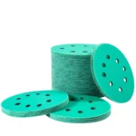 5 Inch 8 Hole Hook and Loop Sanding Discs 50 Pack