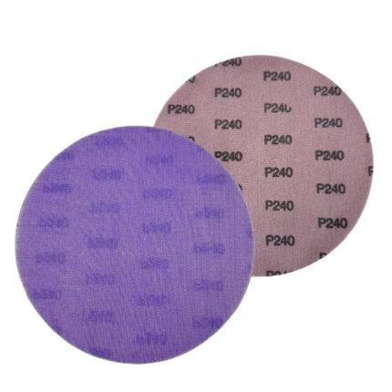 6 Inch High Quality Ceramic Mesh Hook and Loop Sanding Discs 50 Pack