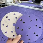 6 Inch 15-Hole Ceramic Hook & Loop Sanding Discs 50 Pack - Image 6