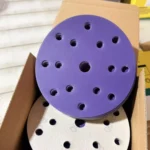 6 Inch 15-Hole Ceramic Hook & Loop Sanding Discs 50 Pack - Image 7