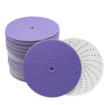 6 Inch Multi-Hole Ceramic Hook and Loop Sanding Discs 50 Pack