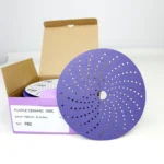 6 Inch Multi-Hole Ceramic Hook and Loop Sanding Discs 50 Pack - Image 7