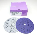 6 Inch Multi-Hole Ceramic Hook and Loop Sanding Discs 50 Pack - Image 8